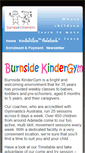 Mobile Screenshot of burnsidekindergym.org.au